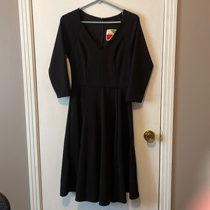 Modcloth Fervour brand Black Dress NWOT, Size Med